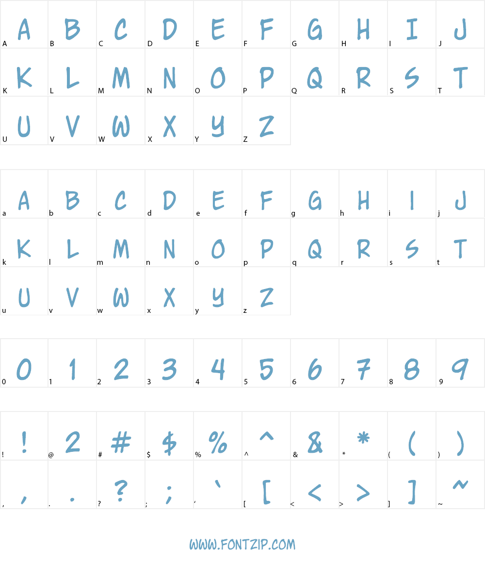 Wurper Comics Font Character